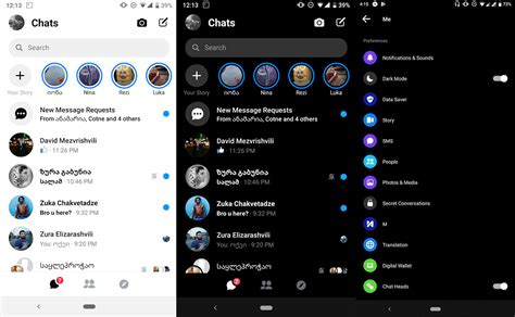 On the uc browser, there is nothing you need to do, and just enable the default option there. How To Enable Dark Mode Theme in Facebook Messenger App ...