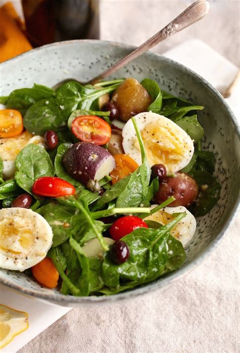 Healthy Niçoise Salad Jars With Roasted Garlic Lemon Dressing Recipe