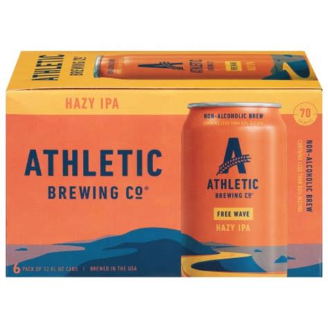 Athletic Brewing Co Non Alcoholic Free Wave Hazy I P A Pack Ct