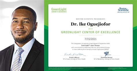 GreenLight Laser Therapy For BPH Assoc Urological Specialists