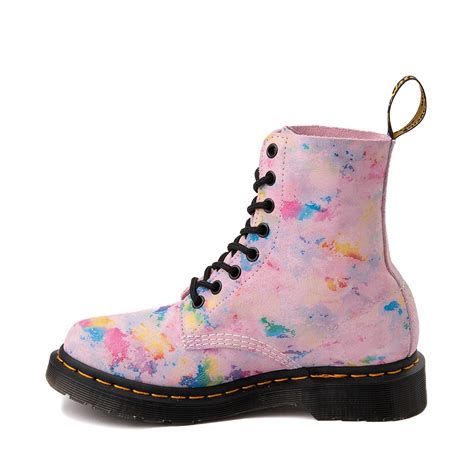 Womens Dr Martens 1460 Pascal 8 Eye Boot Pink Confetti