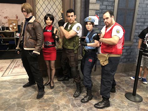 Resident Evil On Twitter A Group Of Raccoon City Veterans Stopped By