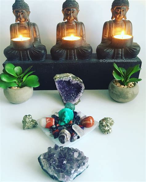Amethyst Protection Crystal Grid Newly Listed On The Website
