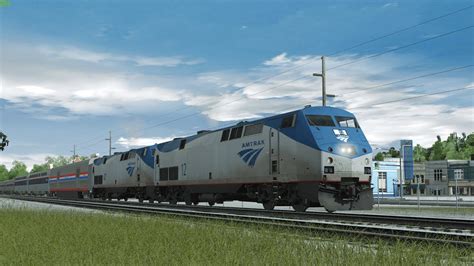 Amtrak Cabride Trainz Railroad Simulator 2019 Youtube