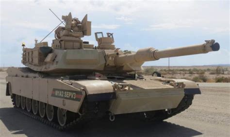 First M1a2 Sepv3 Roll Out Of Production Military Tradervehicles
