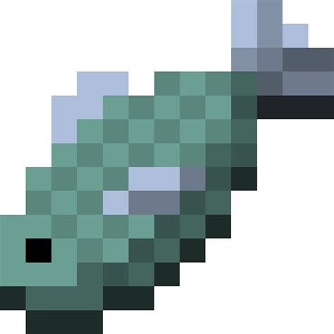 Minecraft Pixel Art Fish