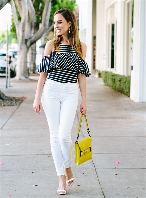 Jeans is durable, soft and comfortable. Sydne Summer gives fashion tips on how to wear white ...