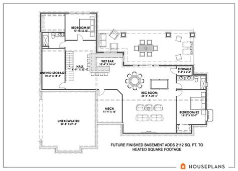 Bungalow With Finished Basement House Plans Openbasement