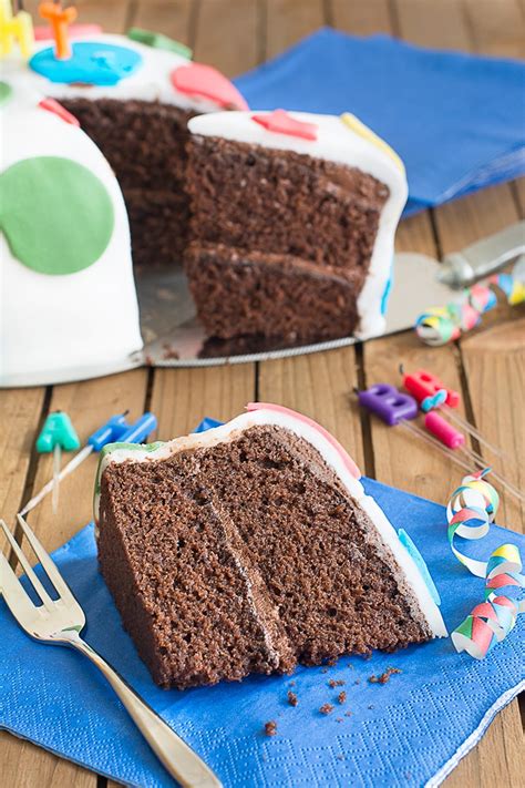Chocolate Birthday Cake Charlottes Lively Kitchen