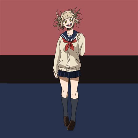 Character Pride Flags — Bisexual Flag Color Picked From Himiko Toga From