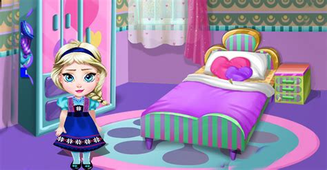 Decoration and design games featuring family homes, houses, doll houses that you can decorate according to your own taste. Baby Elsa Room Decoration - Fantastic Elsa Game