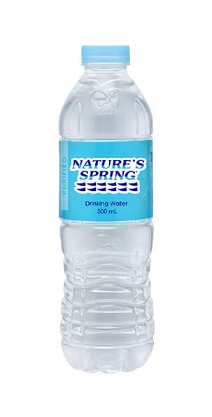 Natures Spring Purified Drinking Water Natures Spring