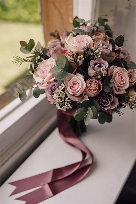 Wedding bouquet with king proteas for spring summer. 20 Trendy & Romantic Cinnamon Rose Wedding Color Ideas ...