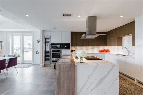 High Rise 2 Story Penthouse Kitchen Remodel By Renowned Renovation