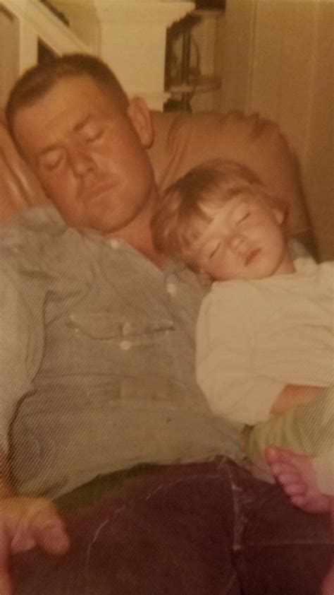 Napping With Dad 1972 Roldschoolcool