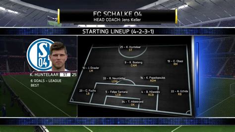 Der fc bayern tat sich schwer gegen stark aufspielende schalker. FC Bayern Munchen vs FC Schalke 04 Bundesliga Intro - FIFA ...