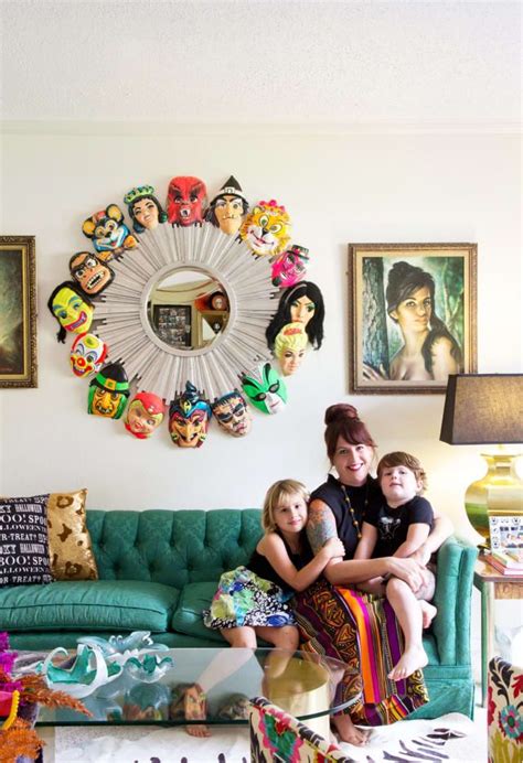 House Tour A House Filled With Diy Halloween Decor Apartment Therapy