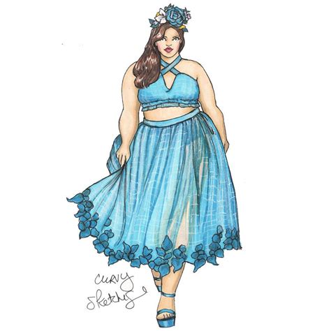 Plus Size Sketches At Explore Collection Of Plus