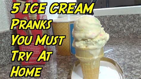 5 Ice Cream Pranks You Can Do At Home How To Prank Nextraker Youtube