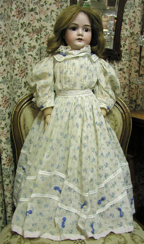 1757 Antique German Cm Bergmann Waltershausen Mold 1916 Doll