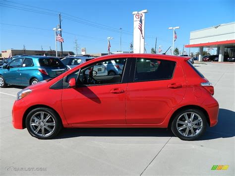 Shop 2012 toyota yaris vehicles for sale in saint louis, mo at cars.com. Absolutely Red 2012 Toyota Yaris SE 5 Door Exterior Photo #59676709 | GTCarLot.com