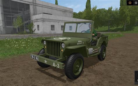 Fs17 Jeep Willys V11 Fsdestek Farming Simulator Oyunları Mod Ve