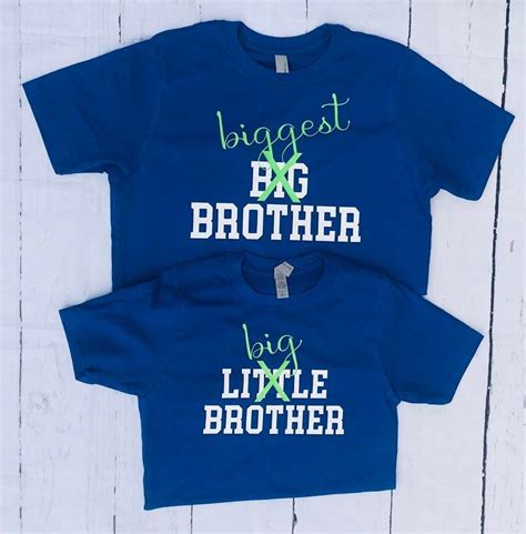 Biggest Brother Bigger Brother Big Brother Shirts Sibling Etsy Brother Shirts Big Brother