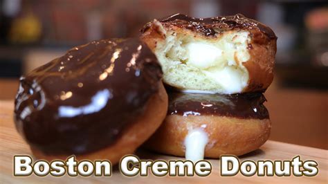How To Make The Best Boston Creme Donuts Quarantined Baking Youtube