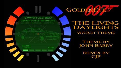 Goldeneye 007 The Living Daylights Watch Theme YouTube