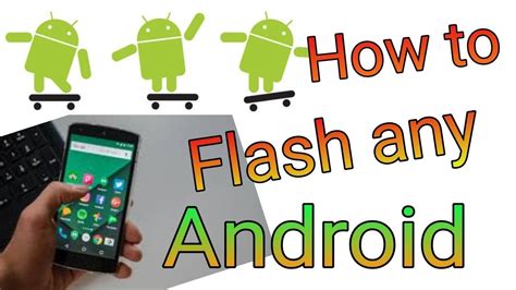 Flashing a phone yourself will void its manufacturer warranty. How to Flash Any Android Phone || Using PC/Laptop - YouTube