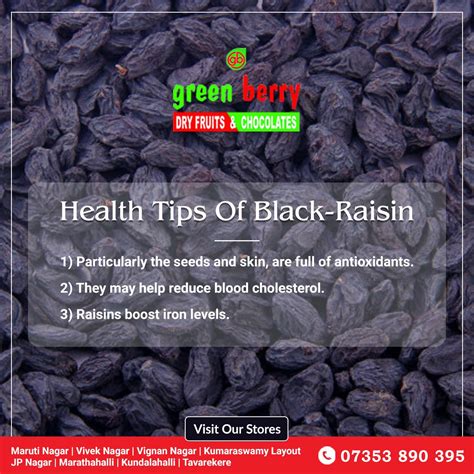 There Are Many Benefits Of Black Raisins For Healthy Skin Hair And