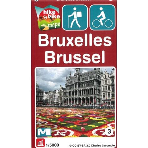 Brussels Hike And Bike Map Mini Ardenne