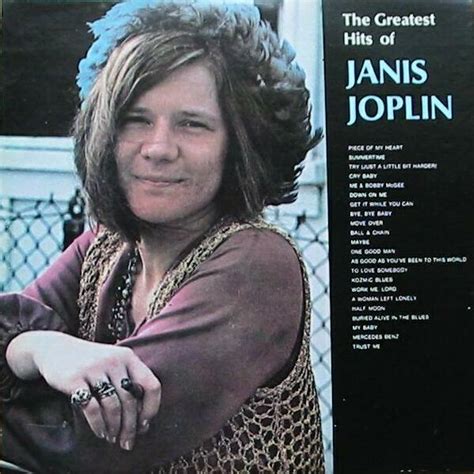 The Greatest Hits Of Janis Joplin By Janis Joplin Compilation Blues