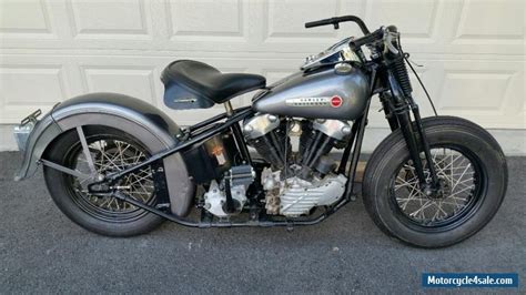 1947 Harley Davidson Fl Knucklehead For Sale In United States