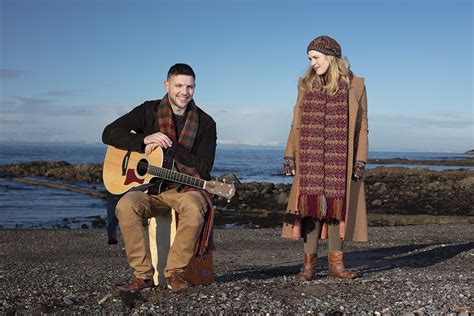 Musicians Colm Keegan And Laura Durrant Wearing Designs By Alice And