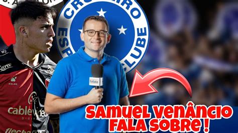 Esquentou Facundo Farias No Cruzeiro Samuel Ven Ncio Fala Sobre