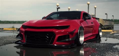 Sixth Gen Widebody Chevrolet Camaro Rolls Through Town Gm Authority