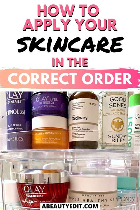 The ingredients are listed in order of concentration, so if the active ingredient is way down the list, the product only contains a token amount. Pin on Skin Care Tips