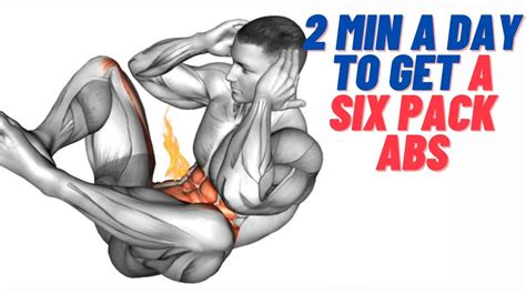 2 Min A Day To Get Six Pack Absabs Workout Youtube