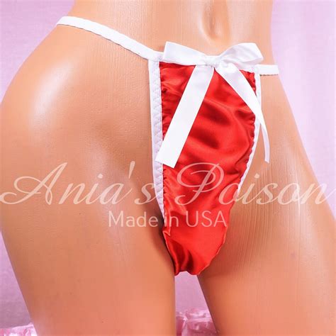 Valentines Day Edition Sissy Satin Red Lined Shiny Wetlook Narrow Sissy