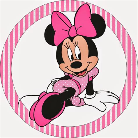 Minnie Pink Squares Free Party Printables And Boxes Oh My Fiesta In