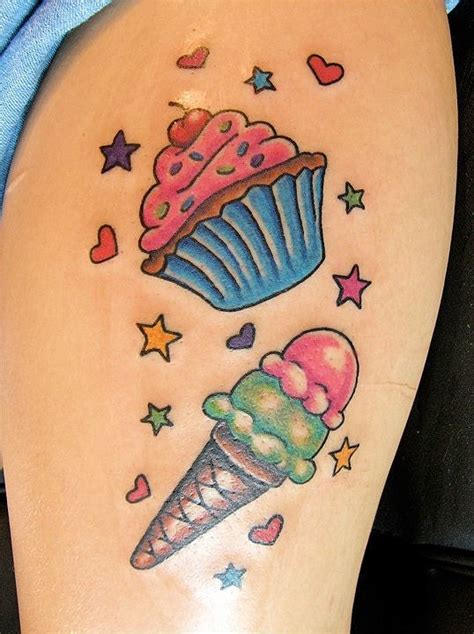 50 Sweet Ice Cream Tattoos