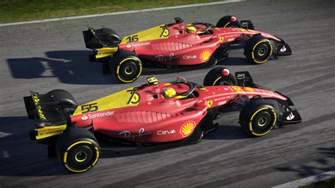 F1 22 Una Nuova Livrea Per La Ferrari In Occasione Del Gp Di Monza