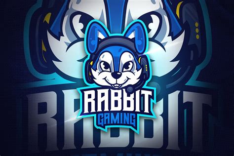 Rabbit Gaming Mascot And Esport Logo By Aqr Studio On Creativemarket 2