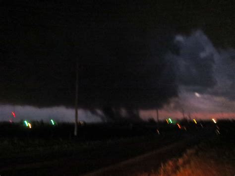 Oklahoma Tracking A Tornado At Night Night Fury Night Outdoor