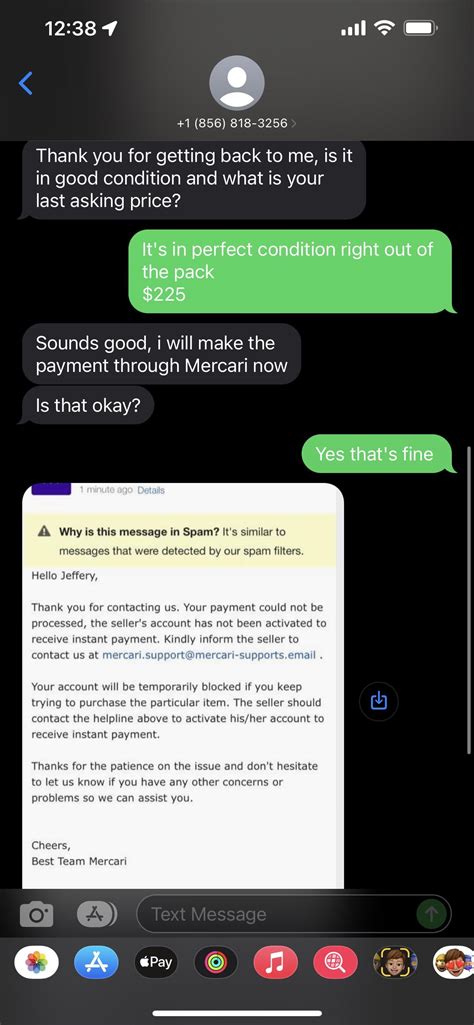 Is this typical when dealing on mercari? Seems like a heavy scam to me