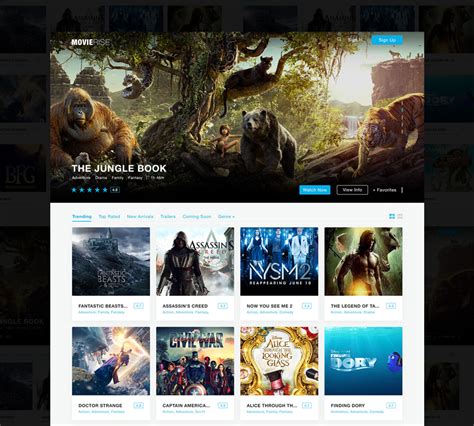 Movie Review Website Template Free Psd Download Psd