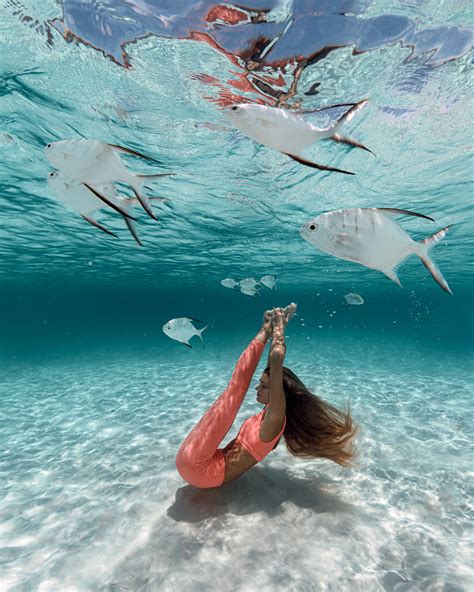 Underwater Yoga In The Bahamas — Elena Kalis