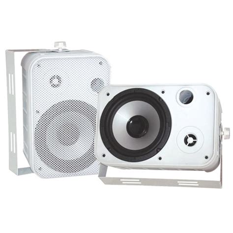 Pyle Pyle 65 Indoor And Outdoor Waterproof Speakers White Home