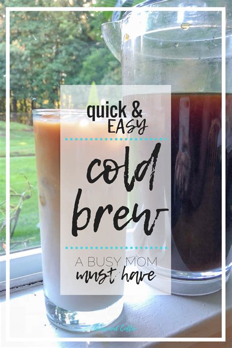 Easy Diy Cold Brew In Your Own Kitchen Recipe Cold Brew Making